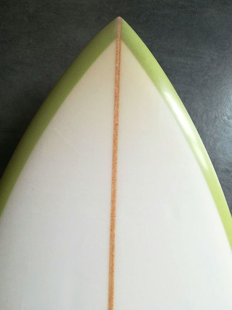 クリステンソン レーンスプリッター スワローテール 5'7ft フィン付き