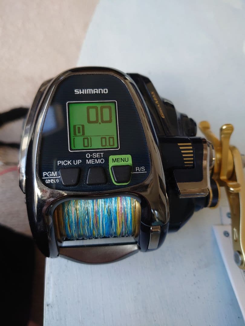 超美品 シマノ 18 BeastMaster2000 PE4ライン付き