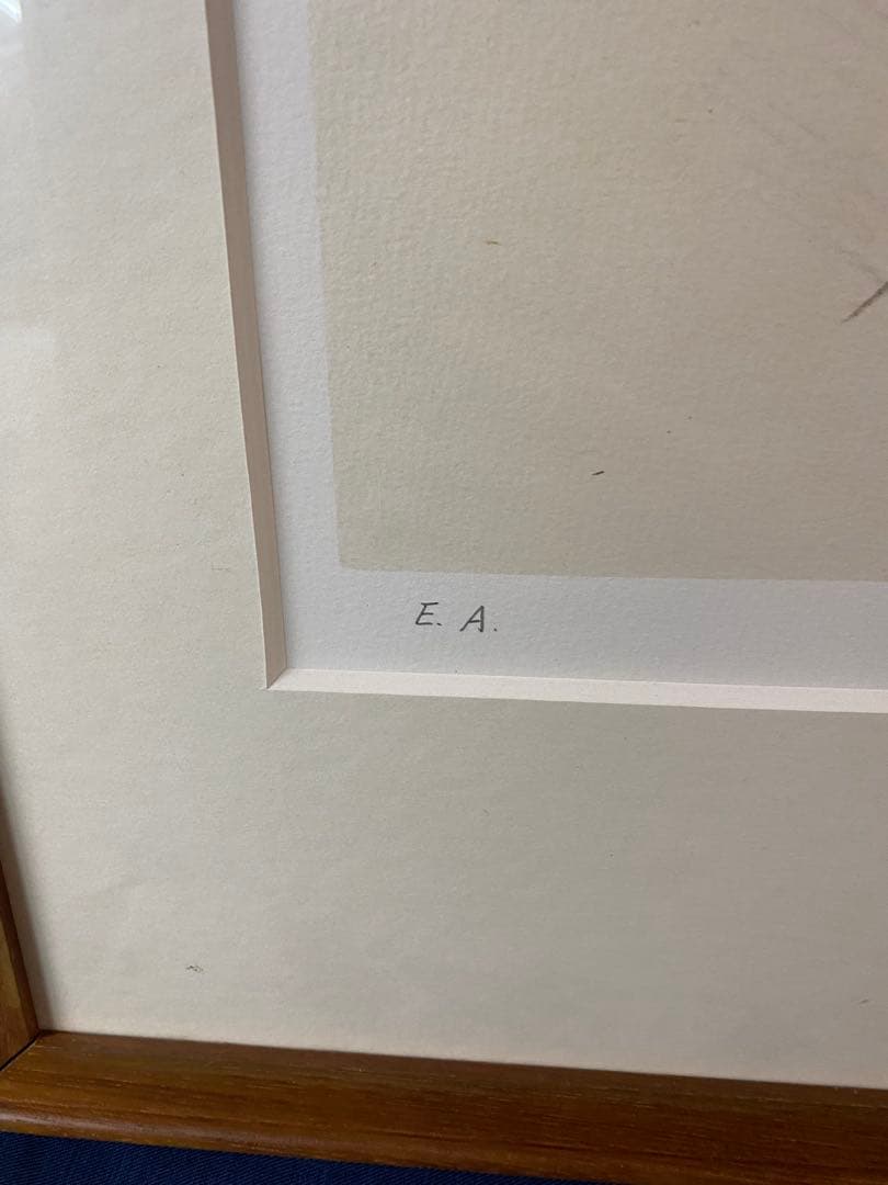 レア　舟越保武「D嬢」リトグラフ E.A 直筆サイン 美人画