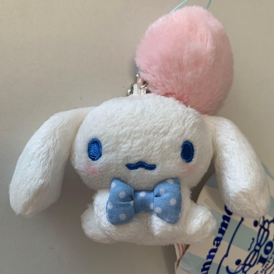 【新品】 シナモロール 10周年 マスコット ちょこんとストラップ シナモン