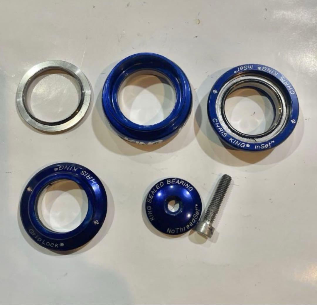 CHRIS KING ヘッドセット インセット　８　ネイビー