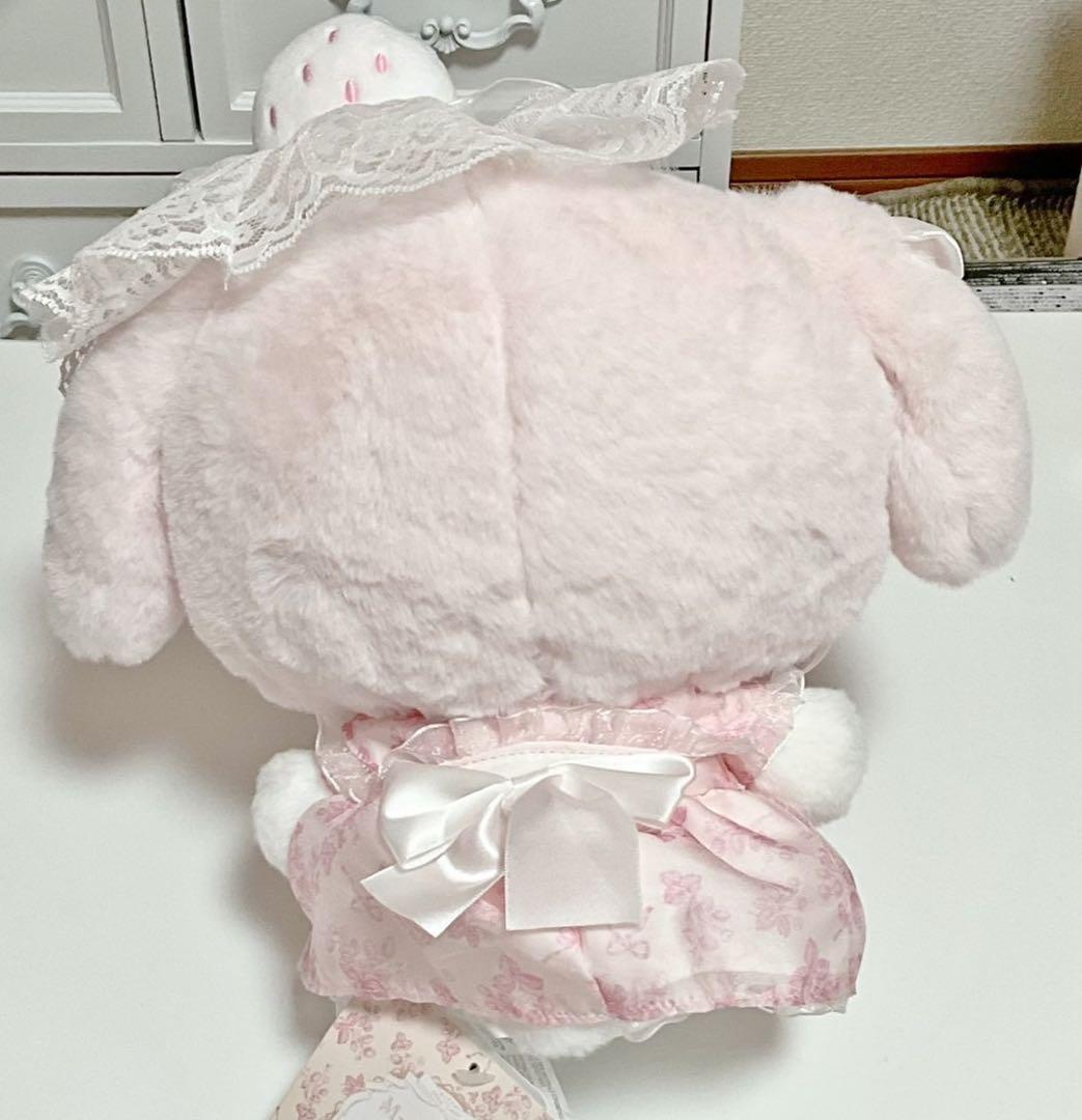 新品 未使用 マイメロディ バースデードール 白いちごのティータイム ぬいぐるみ