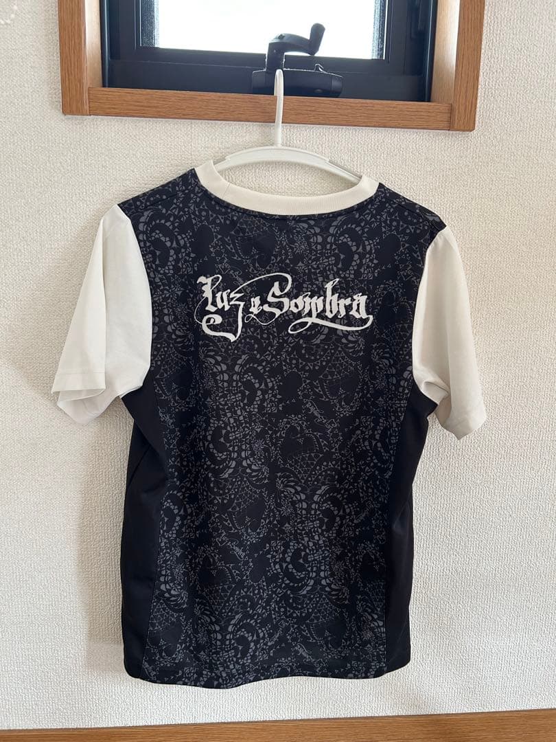 Luz e Sombra サッカー上下セット ブラック/Mサイズ