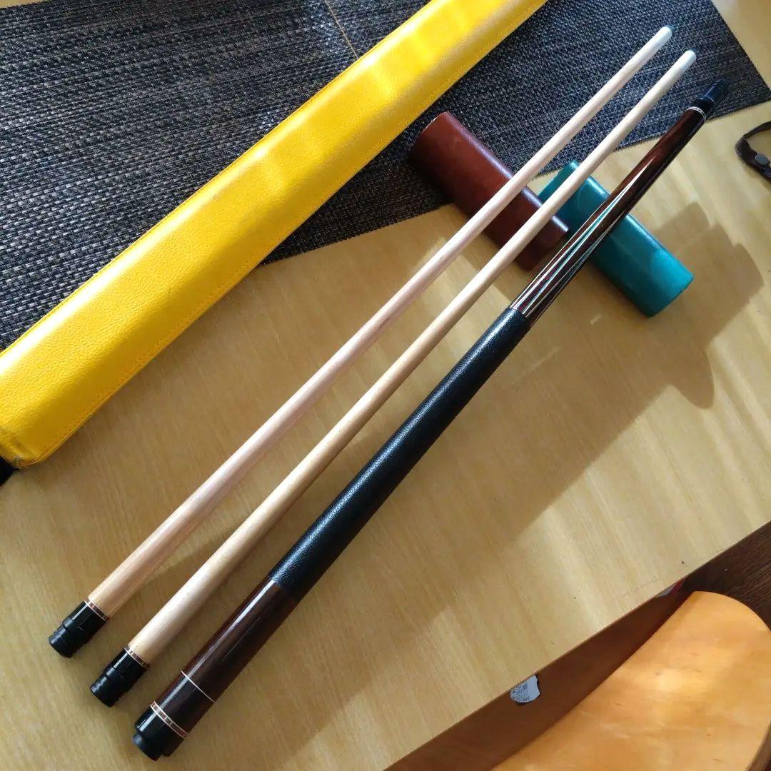 ビリヤードキュー メーカー不明 サウススタイル 11山 値下げ！