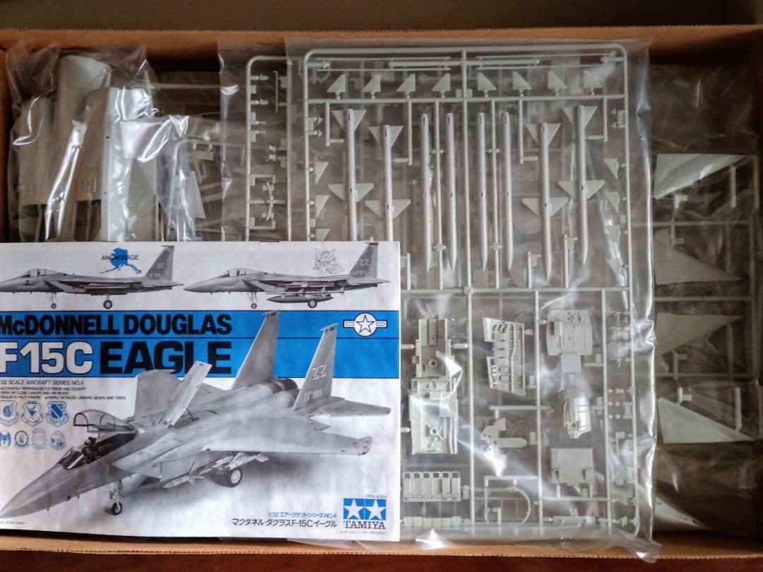 【タミヤ】1/32 マクダネル・ダグラス F-15C イーグル