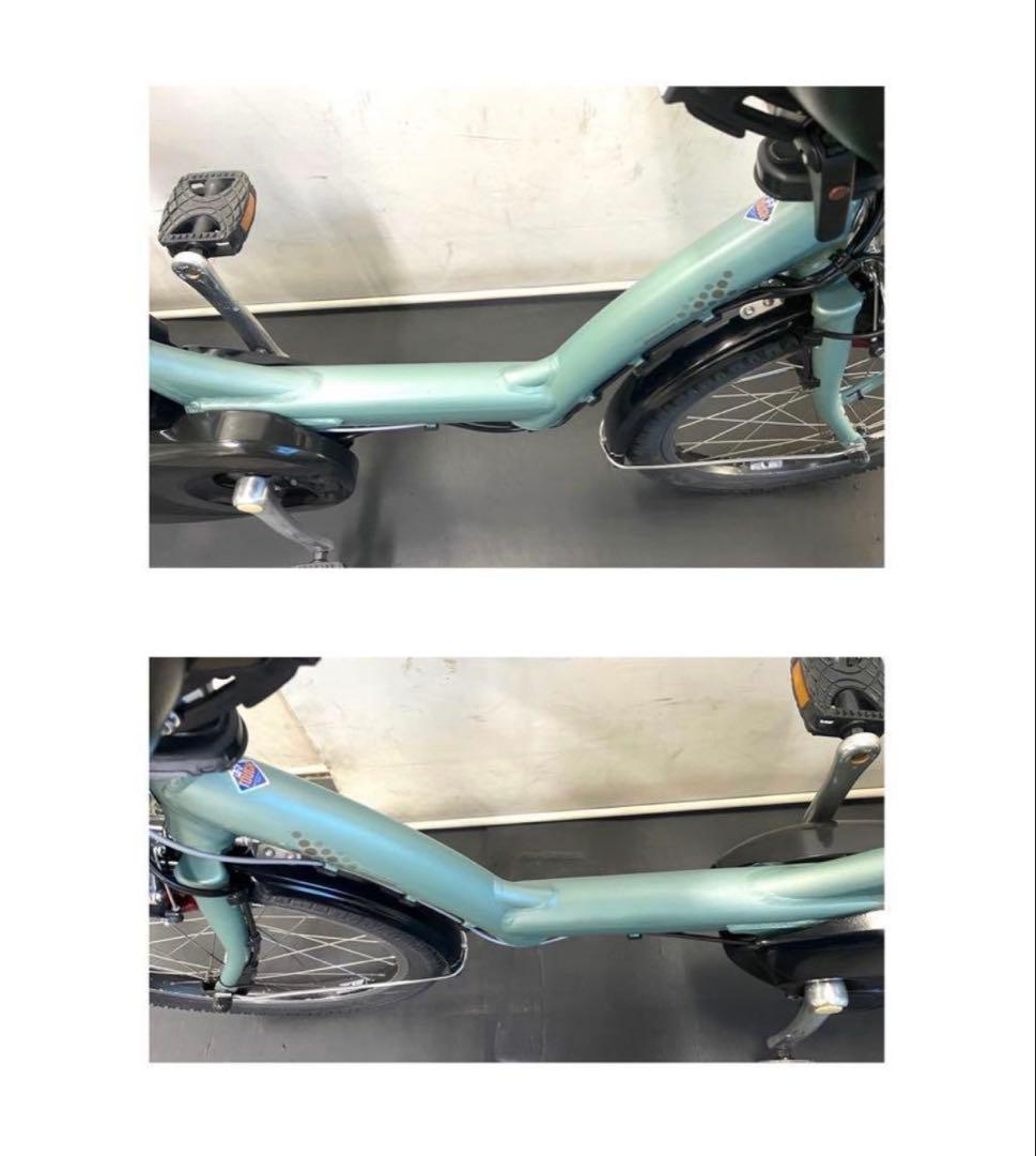 1年保証 送料無料　ブリヂストン　20インチ　子供乗せ　電動アシスト自転車