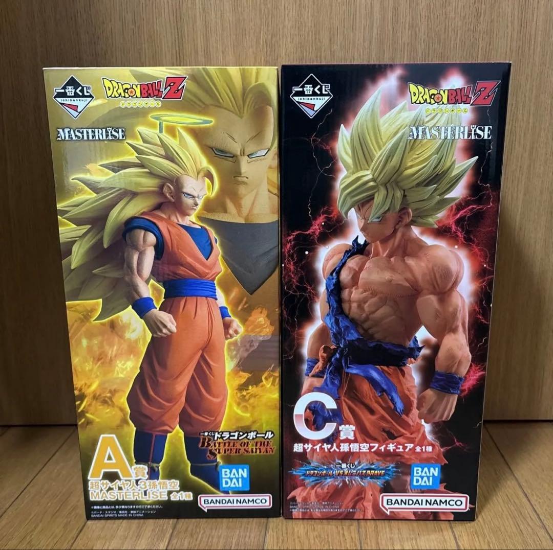 【新品未開封】ドラゴンボール一番くじフィギュア2体セット！！