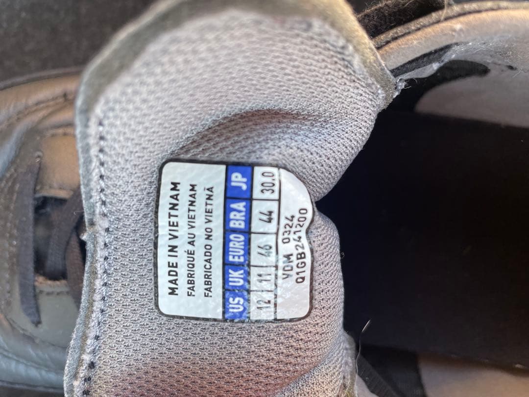 MORELIA ブラック サッカーシューズ　30センチ