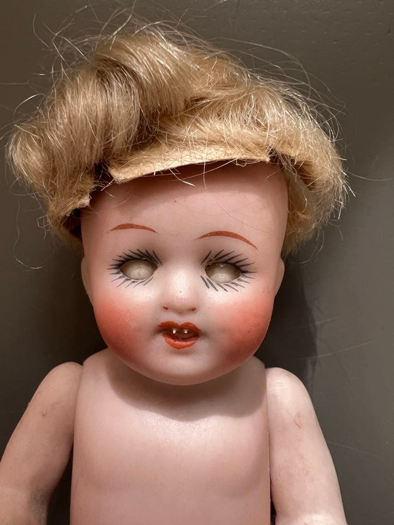 【アンティーク】ドイツ製 ケストナー ベビードール スリープアイ 11cm