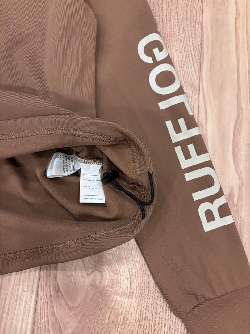 ラフロッグ　微起毛モックネックシャツ