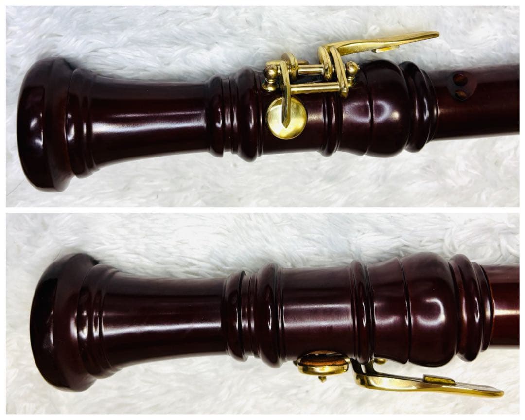 美品 ヤマハ 木製テナーリコーダー バロック式 ケース付