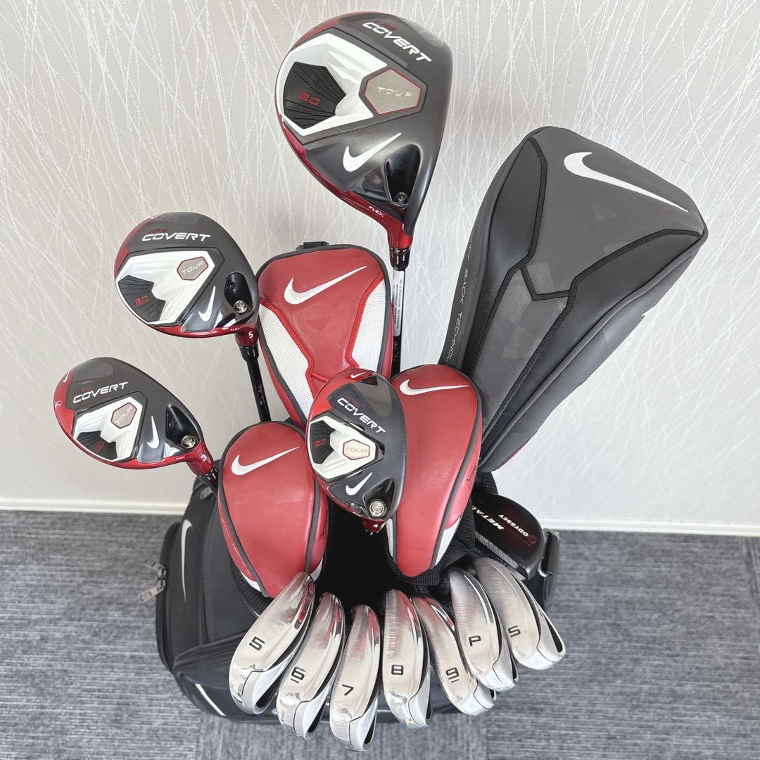 美品❗️超豪華❗NIKE/COVERT 初心者 イケメン ゴルフクラブセット