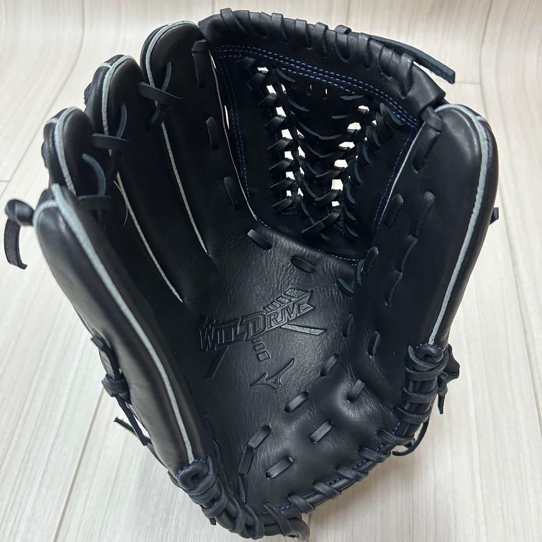 ミズノ　一般軟式用ウィルドライブ ブルー　オールラウンド用　左投げ　新品