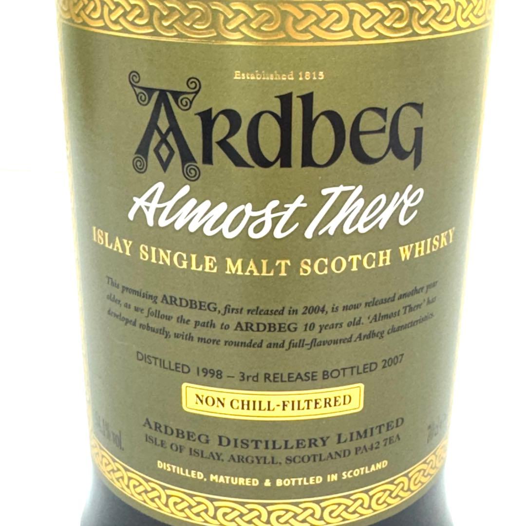 アードベッグ オールモストゼア 2007 新品 箱付き Ardbeg