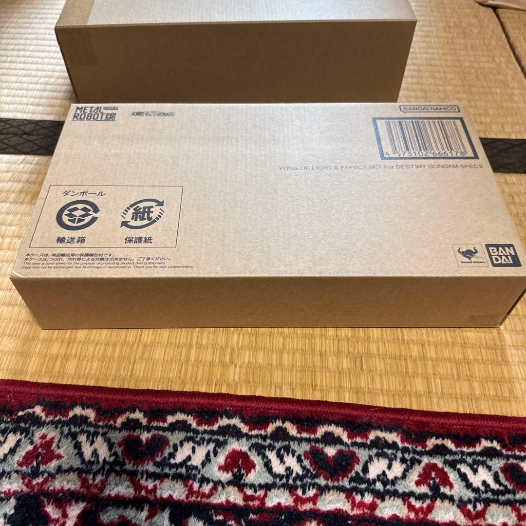 メタルロボット魂　デスティニーガンダムSPEC II &ゼウスシルエット&光の翼