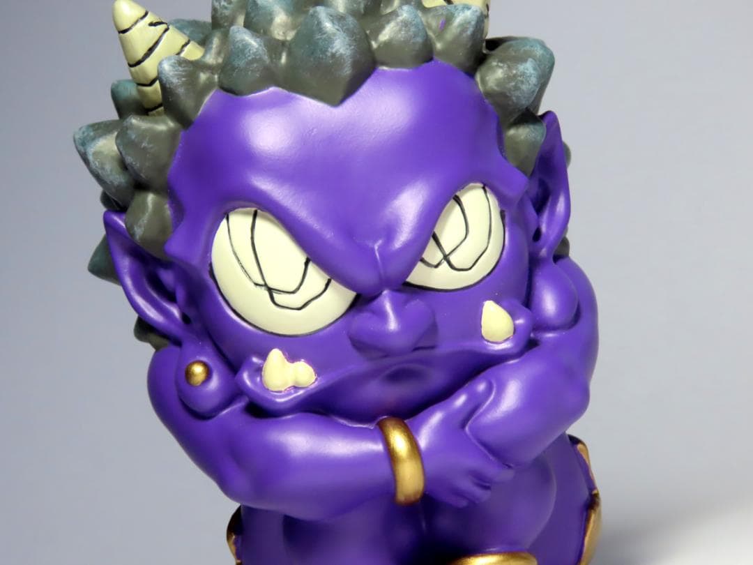 【瀧下和之】　　紫鬼　　桃太郎フィギュア