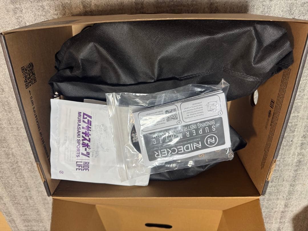 Nidecker Supermatic ビンディング ホワイト Lサイズ