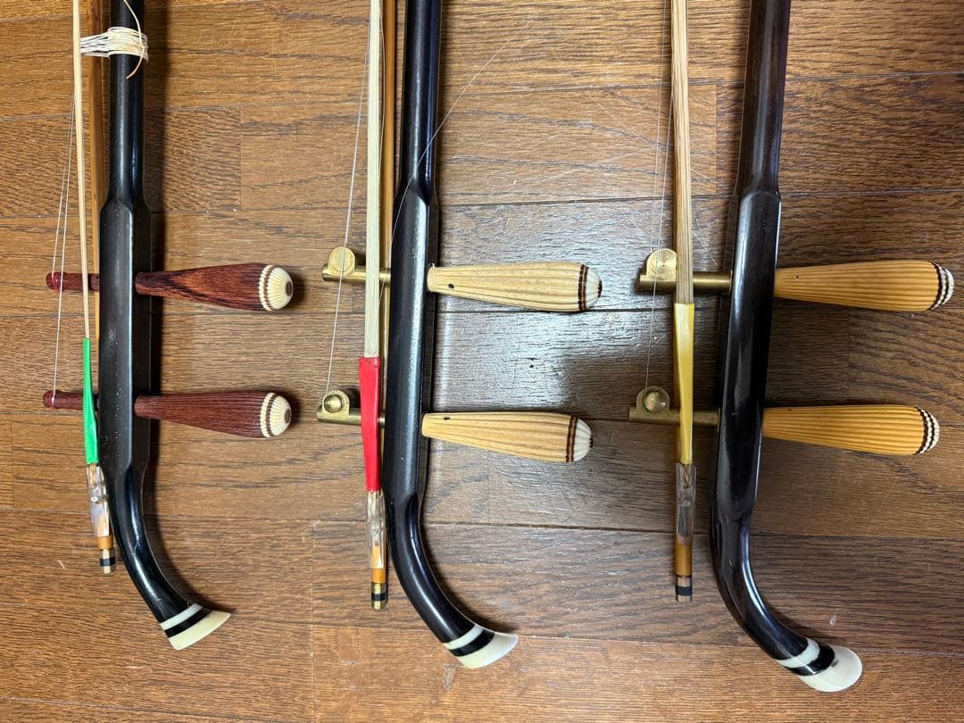 二胡 紅木 蛇皮 胡弓 中国民族楽器 ハードケース现状品 三点セット