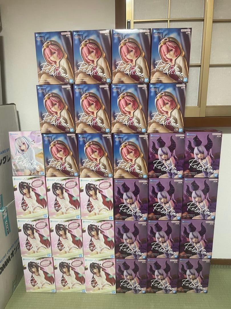 ホロライブRelax Time フィギュア セット