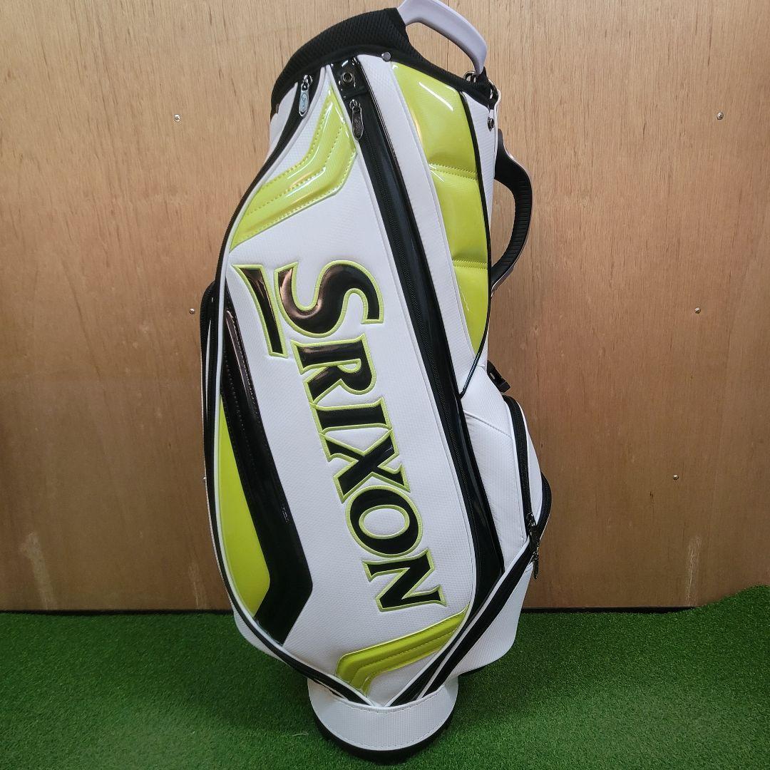 キャディバッグ SRIXON GGC-S166 ホワイト/イエロー