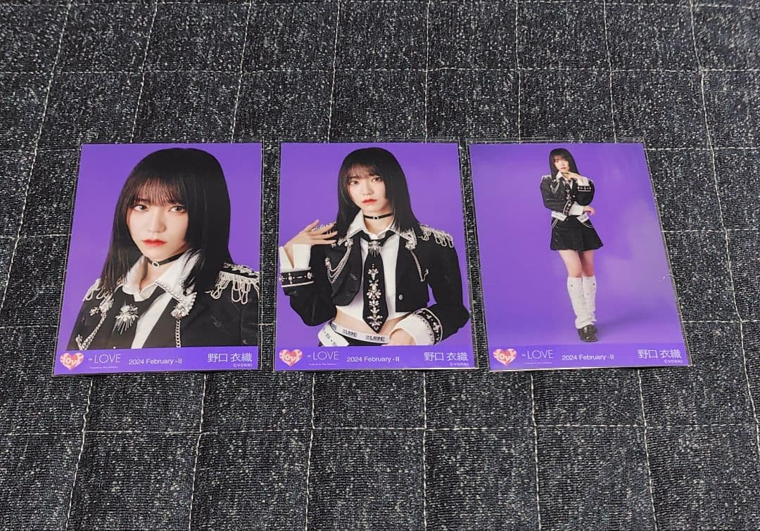 野口衣織 生写真 コンプ =LOVE イコラブ 呪って呪って 歌唱衣装