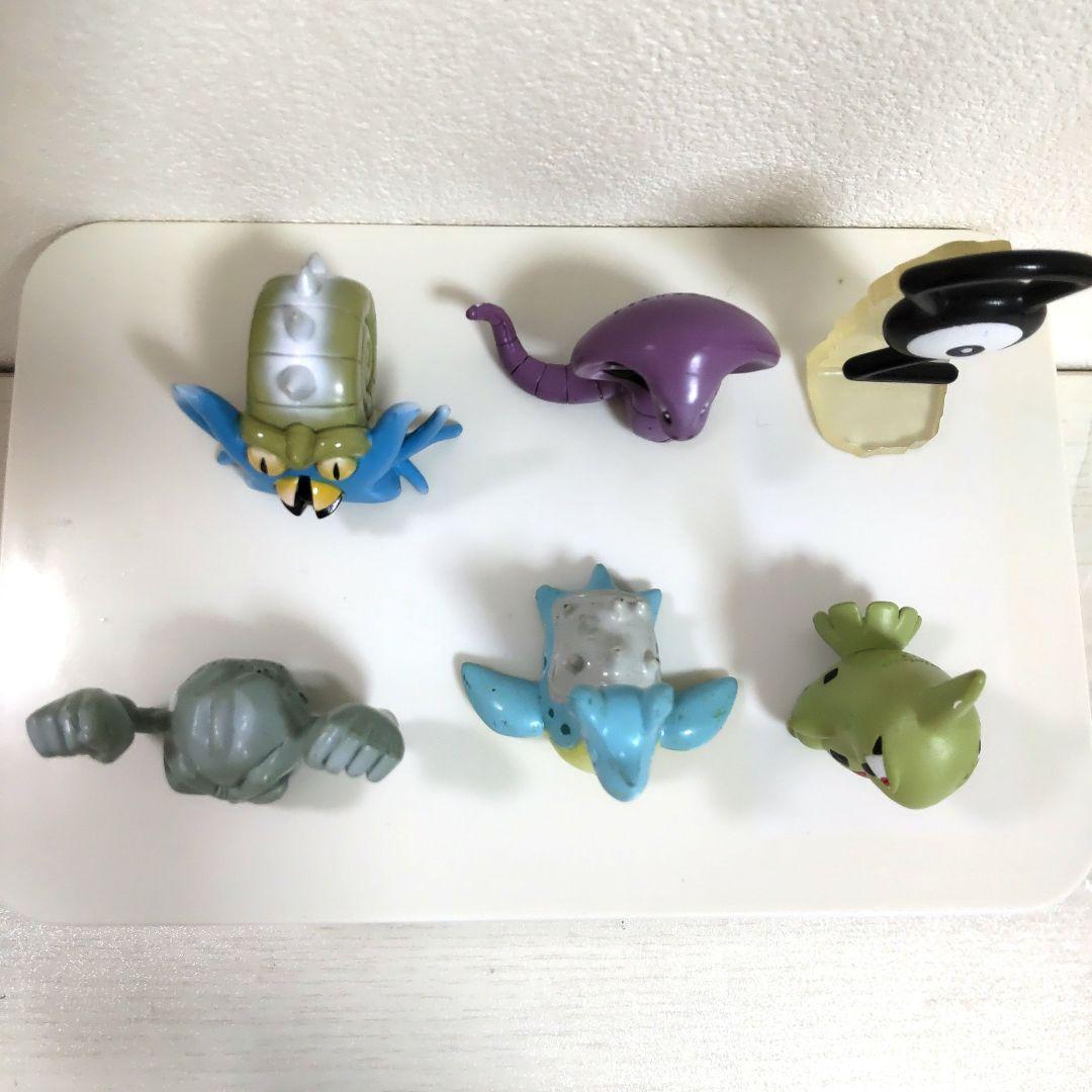 【当時物☆】中古品 ポケモン モンコレ 赤緑青金銀 ６体