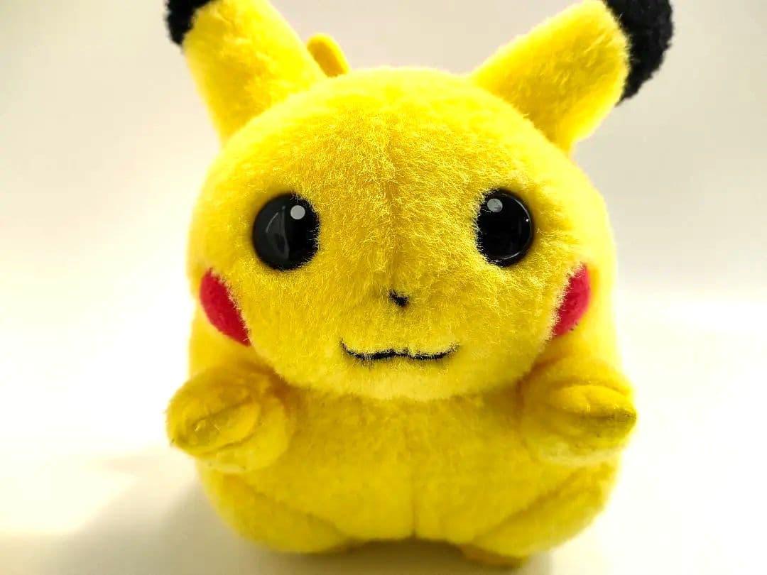 【激レア・美品】初期ピカチュウ　ぬいぐるみ　TOMY ポケモン