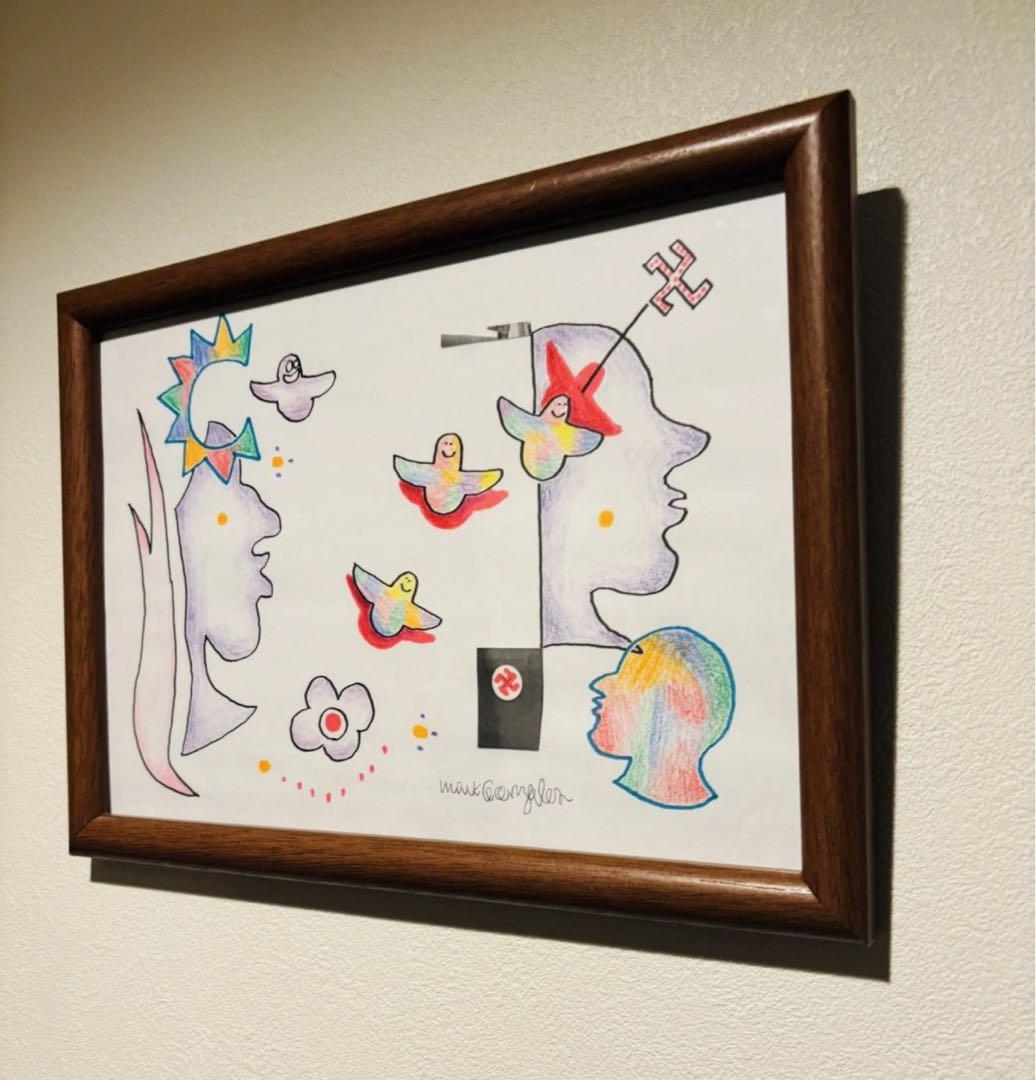 Mark gonzales マークゴンザレス 原画 アートsupreme