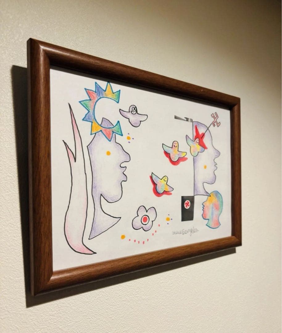 Mark gonzales マークゴンザレス 原画 アートsupreme