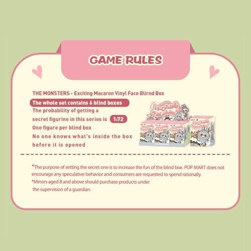ぬいぐるみ POP MART THE MONSTERS Exciting Macaron m