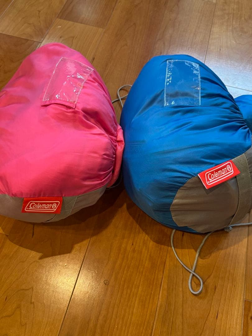 なつ　モンベル　Coleman 寝袋 春夏4人分