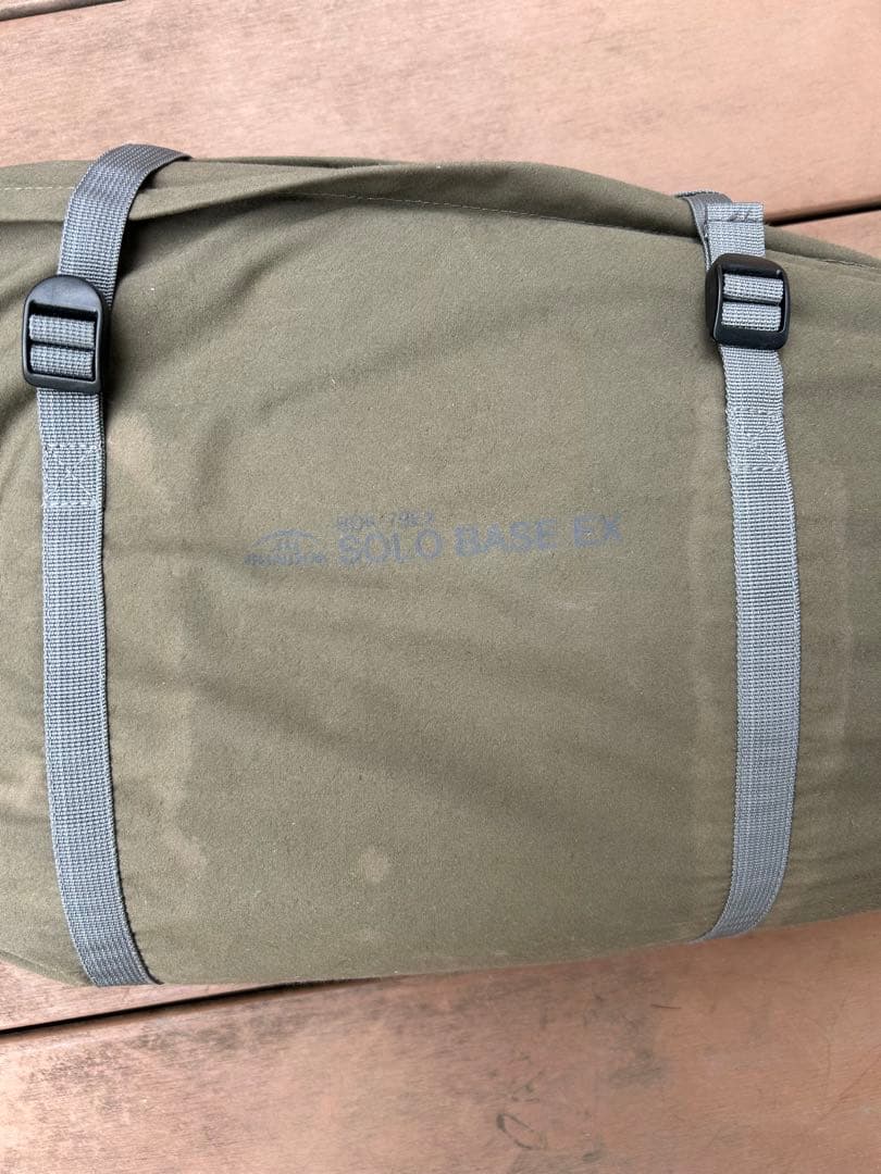 BUNDOK ソロベースEX カーキ　中古