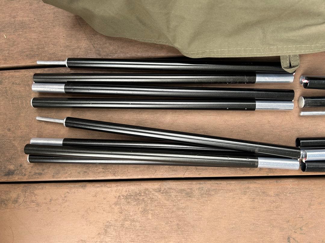 BUNDOK ソロベースEX カーキ　中古