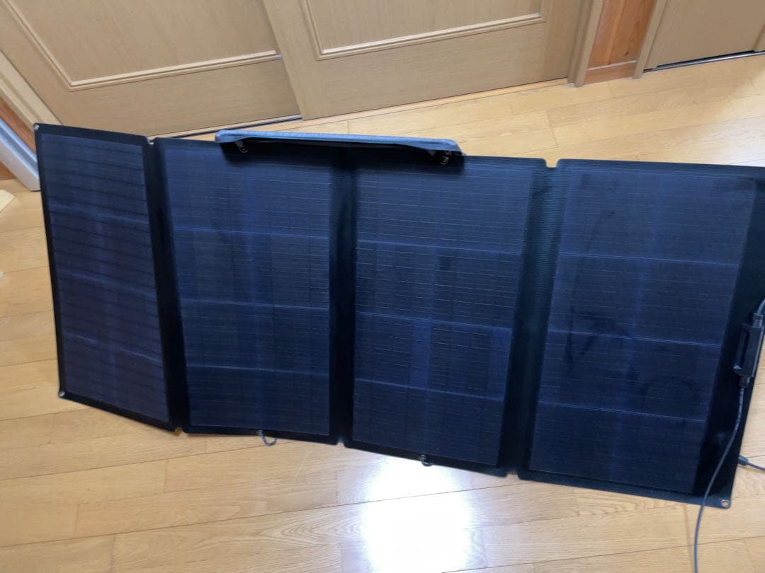 ECOFLOWポータブル160wソーラーパネル& XT60iソーラー充電ケーブル