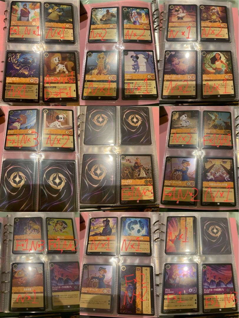 ロルカナ　2、3、4弾　まとめ売り スリーブ、ケース付き +おまけ白雪姫スリーブ