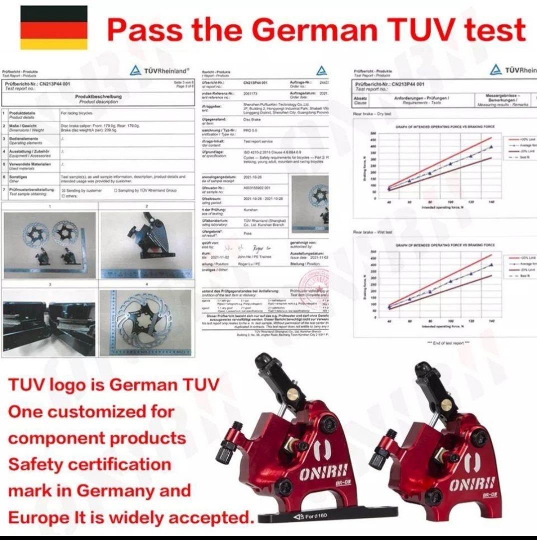 最上級ONIRII機械式油圧ディスクブレーキキット★従来品1.2倍★機械式⇛油圧