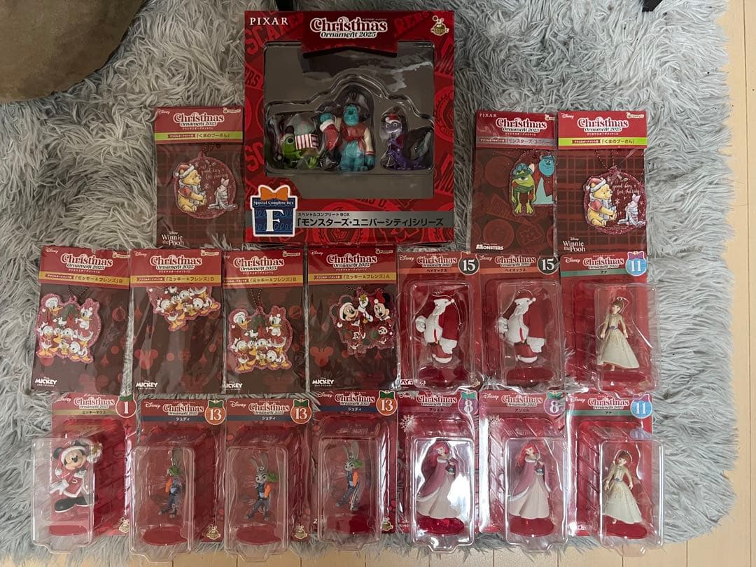 ♪ディズニー1番くじ　ラストワン　クリスマスオーナメント2025 Xmas♪