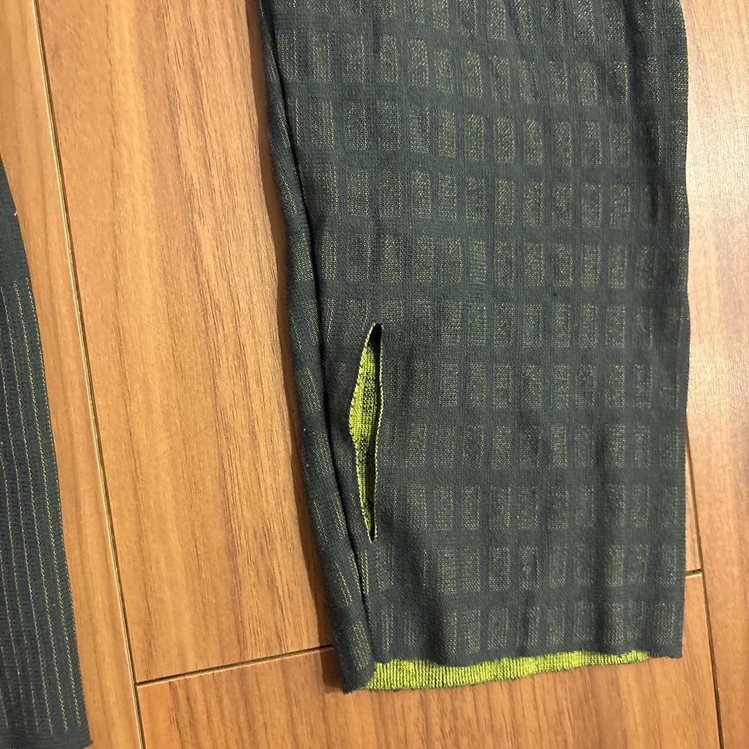 【THE NORTH FACE】希少品　メッシュ長袖シャツ ハーフジップ