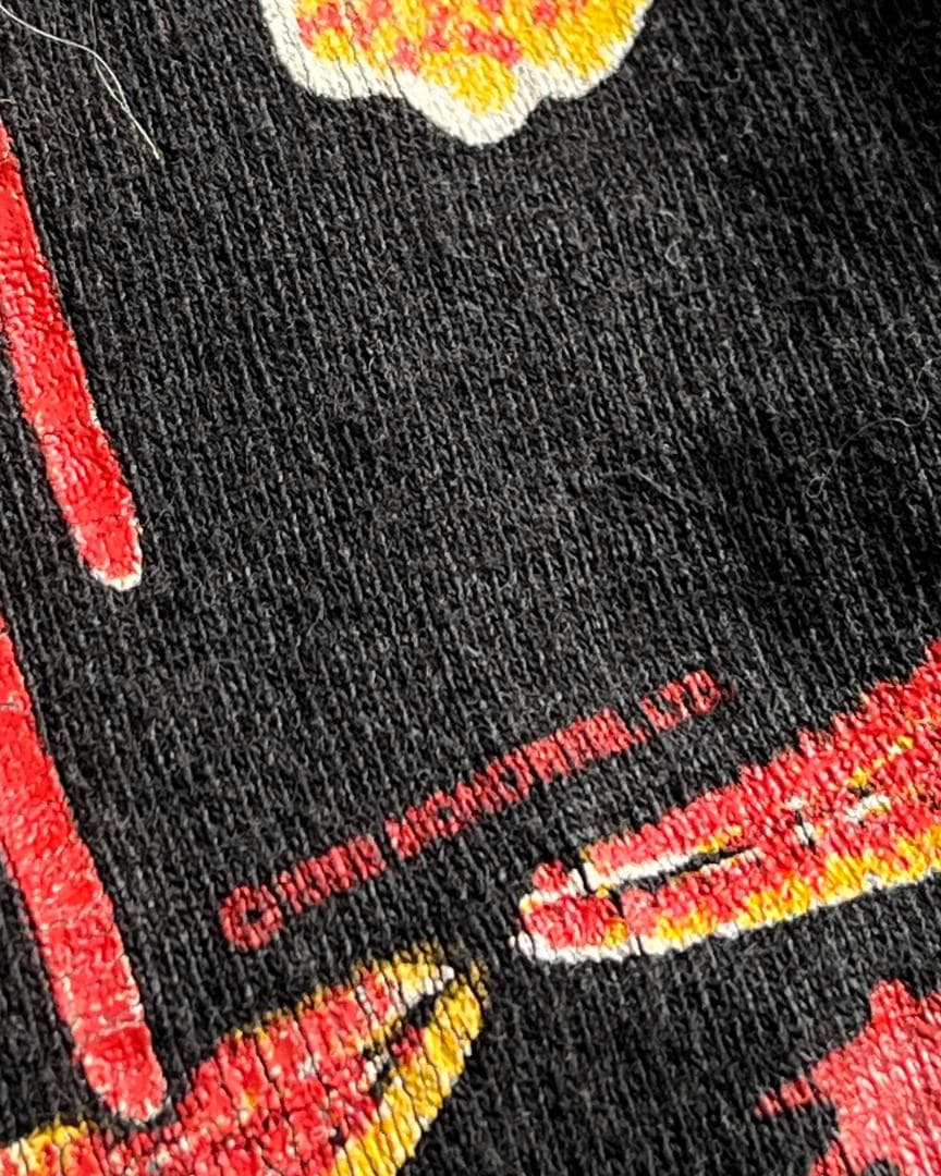 90's \" OZZY OSBORNE \" タトゥー総柄 バンド Tシャツ