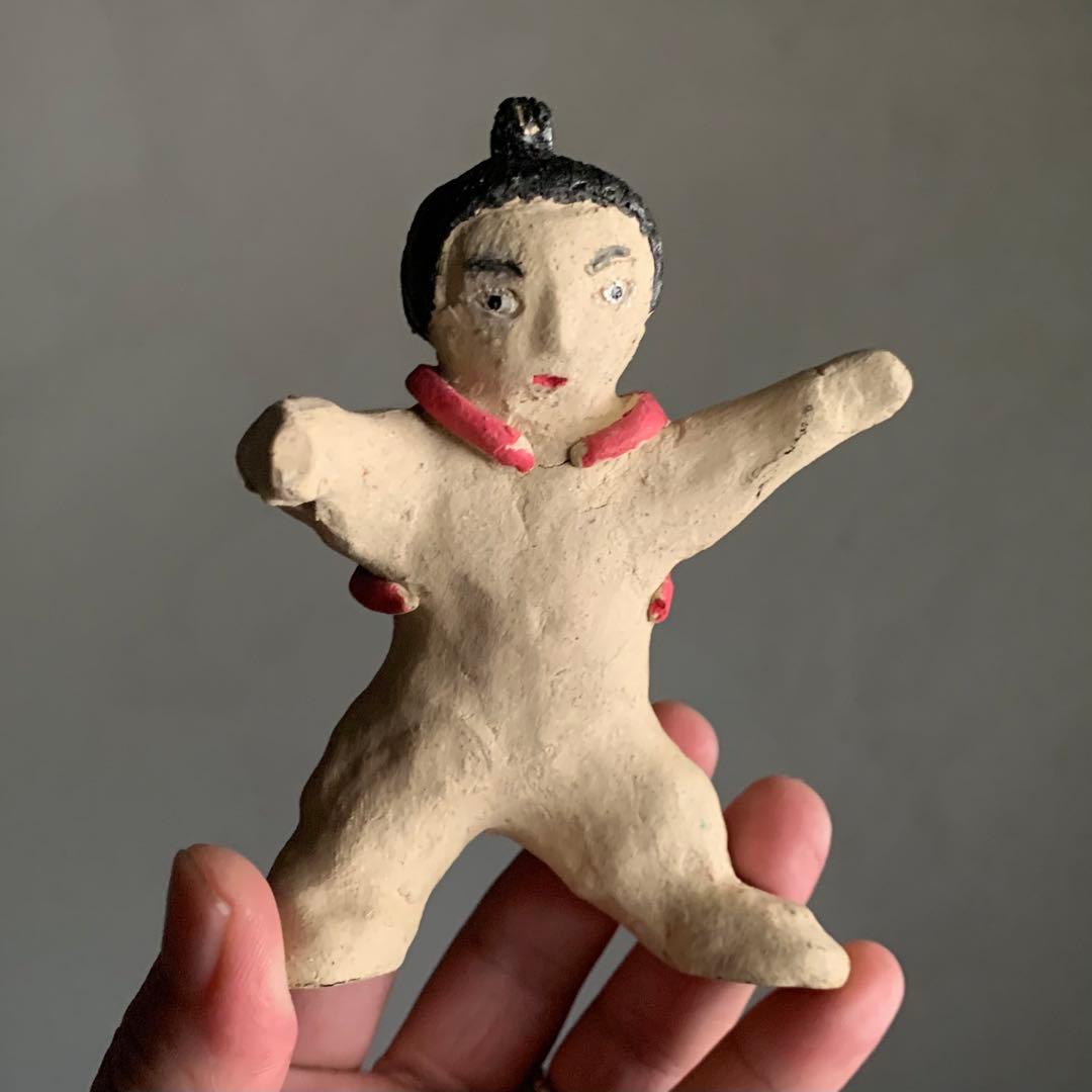 陶人形 金太郎 郷土人形 郷土玩具 古道具 アンティーク
