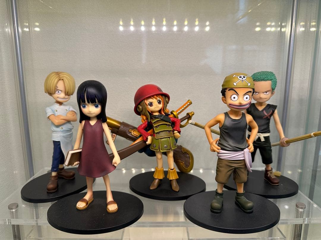 ルフィ エース　サボ ONE PIECE ゾロ チョッパー サンジ ナミ　幼少期