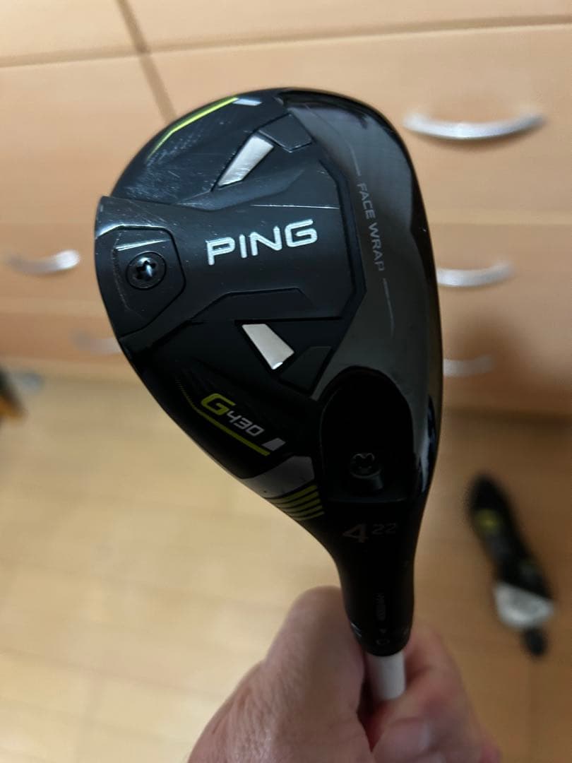 【お助け・カスタム]PING G430 4U 22° +フジクラMCH70R