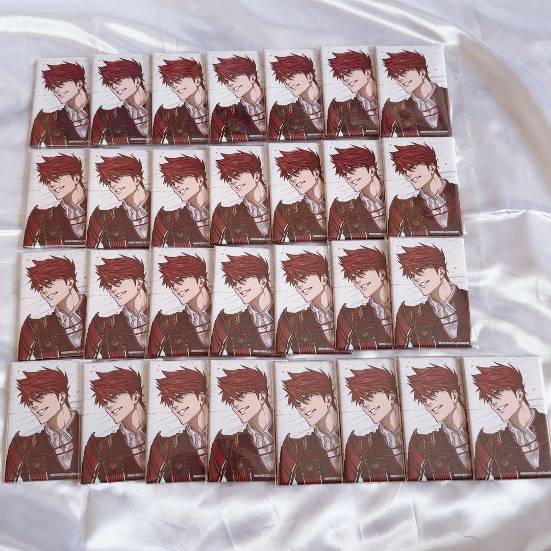 刀剣乱舞　大包平　五周年記念祝画　スクエア缶バッジ　29点