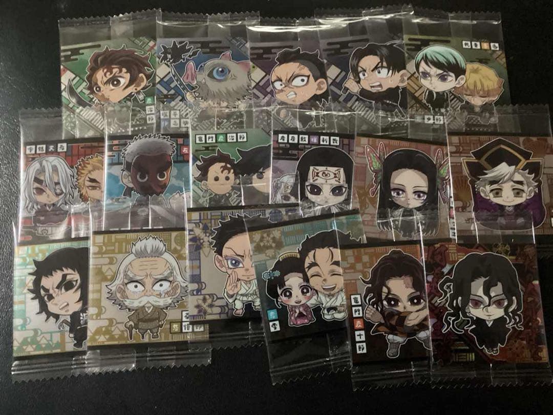 にふぉるめーしょん鬼滅の刃ディフォルメシールウエハース 其ノ十四　全３４種セット