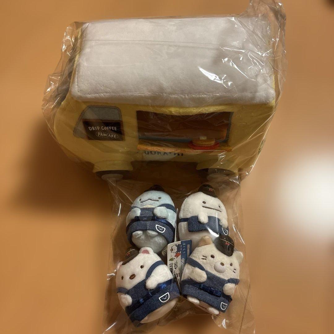 すみっコぐらし　喫茶すみっコ　コーヒースタンド　ロフト限定　ぬいぐるみセット