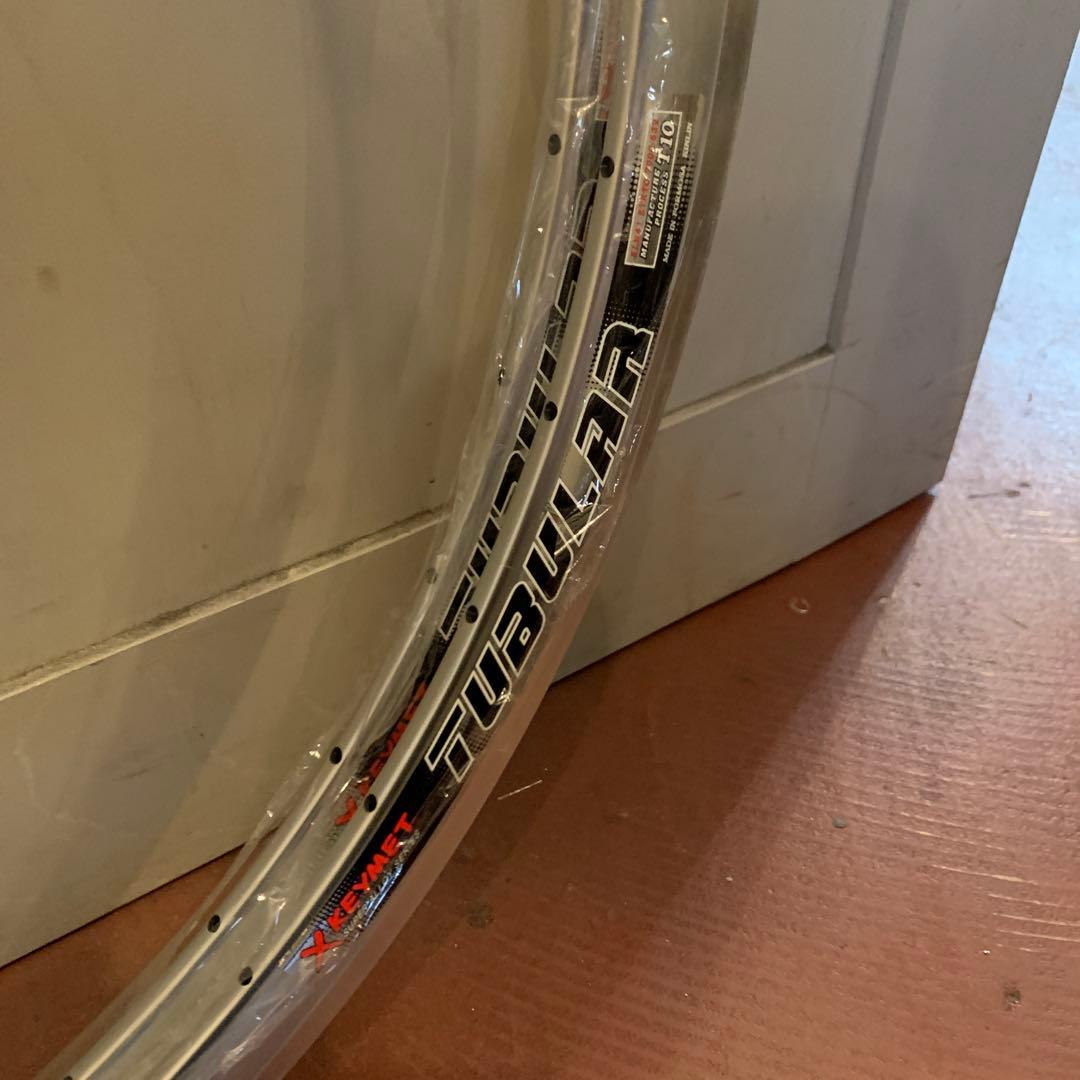 kinlin Xtreme TB-25 チューブラーリム シルバー　36H