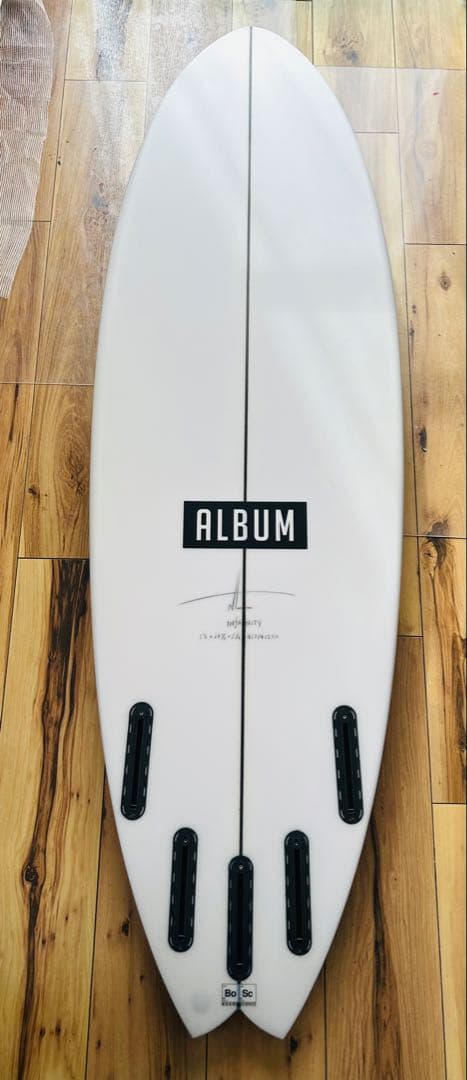 ALBUM SURFBOARD INSANITY 5'6 フューチャーフィン仕様