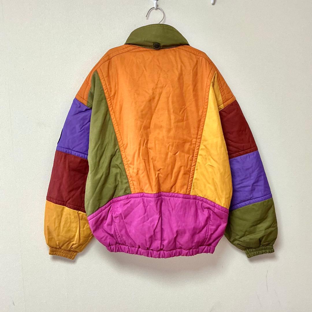 GOLDWIN クレイジーパターン 中綿ジャケット マルチカラー