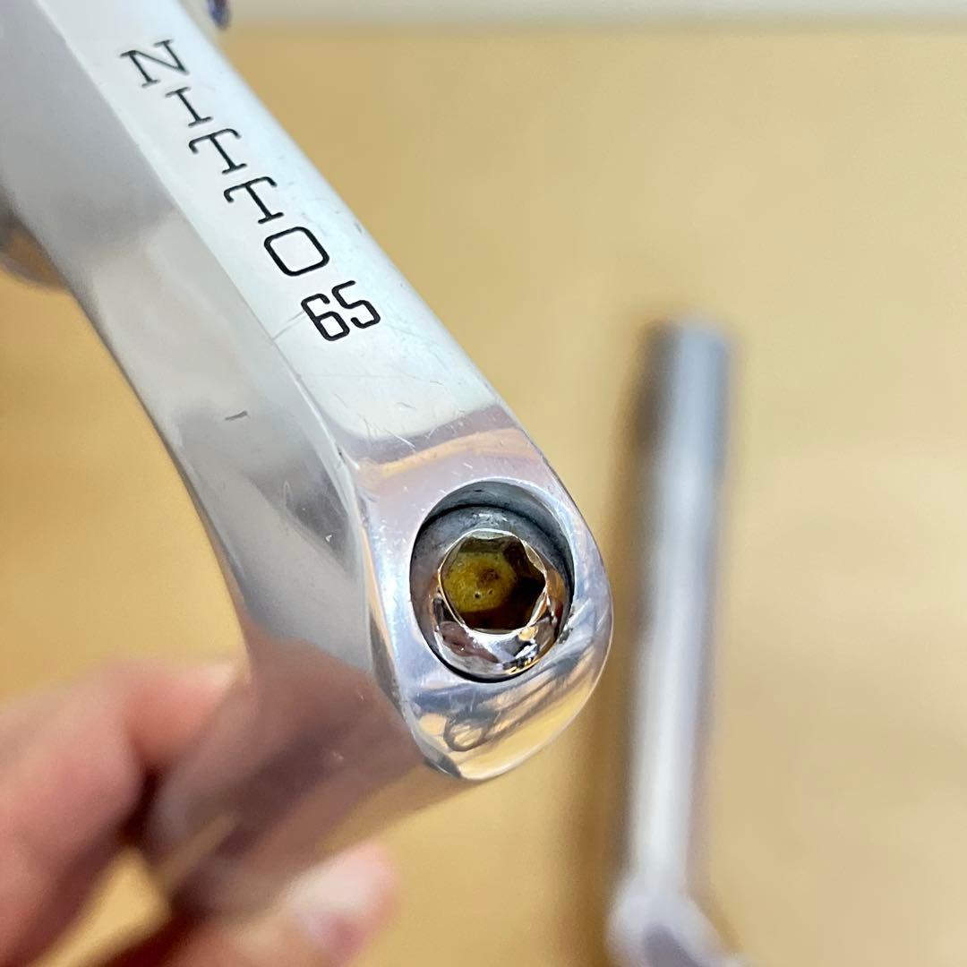 NITTO 65 CRYSTAL CRYSTAL8 ステム シートポスト セット