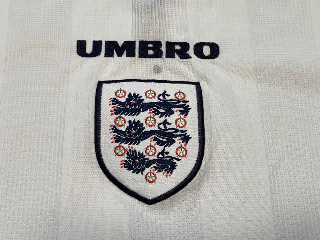 96 イングランド代表 ホーム ユニフォーム L